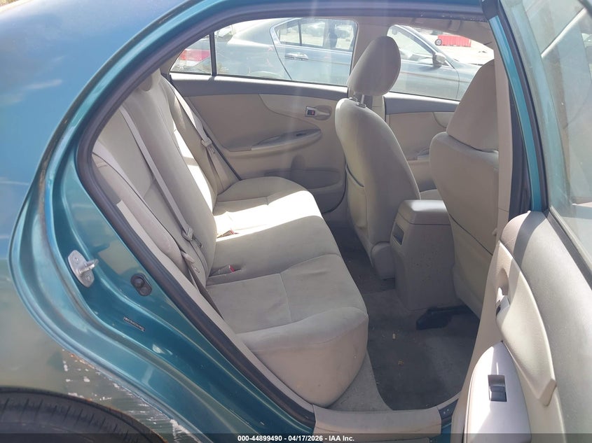 2010 Toyota Corolla 1.8 Le Turquoise Lot 111044899490 Vin 2T1BU4EE2AC386937