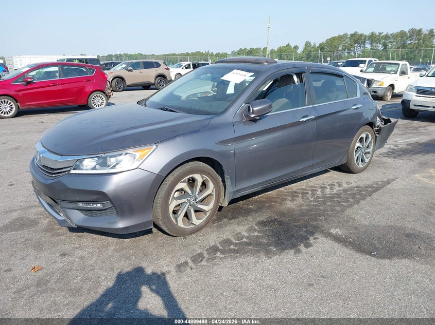 2016 Honda Accord Ex 1HGCR2F70GA206198 photo 1