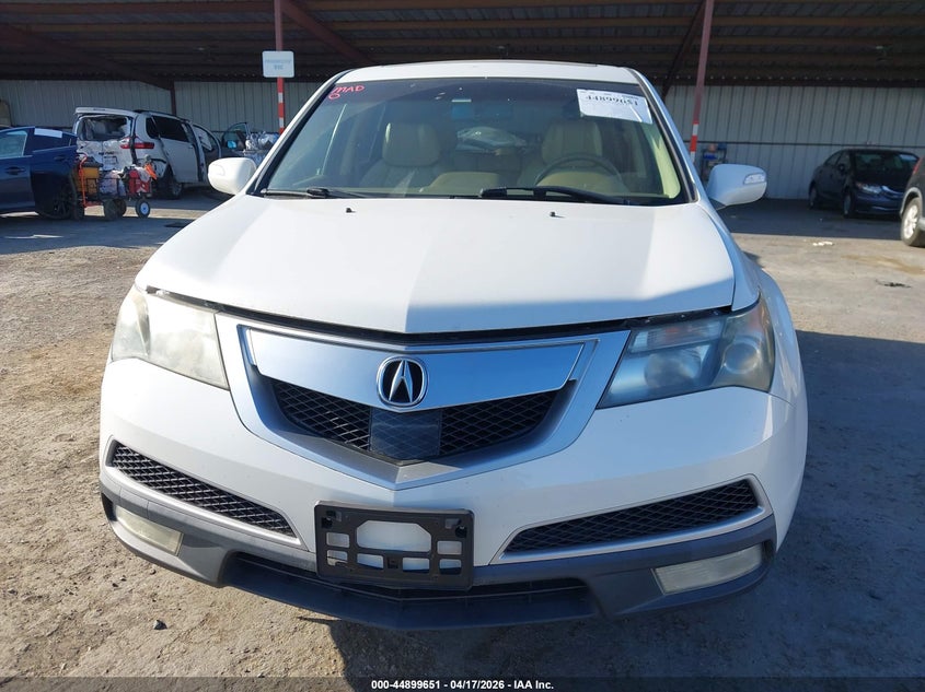 2012 Acura Mdx 3.7 Mdx Advance Package white Lot 111044899651 Vin 2HNYD2H86CH517598