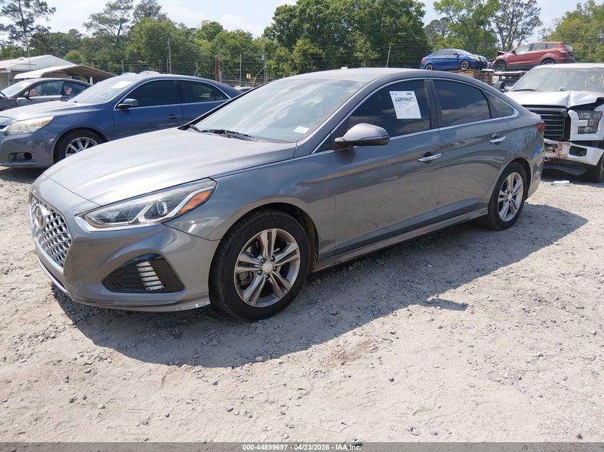 2019 Hyundai Sonata Sel 5NPE34AF5KH779781 photo 1