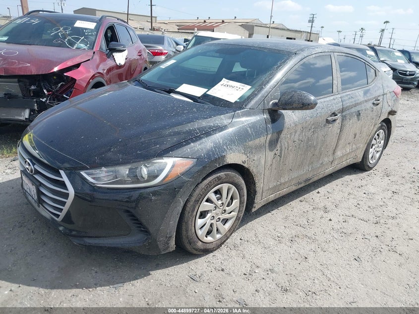 VIN KMHD74LF0HU372152 2017 HYUNDAI ELANTRA SE