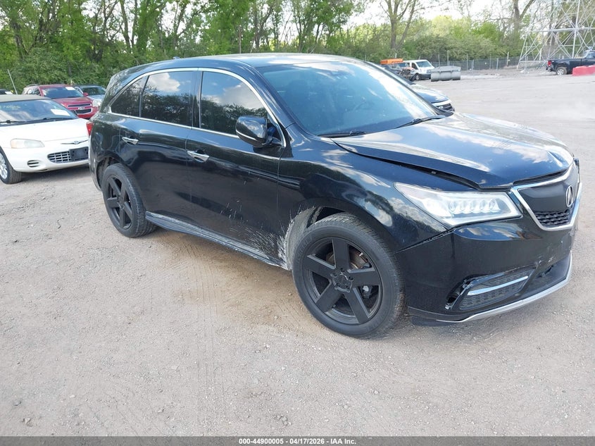 2016 Acura Mdx Technology Acurawatch Plus Packages/Technology Package