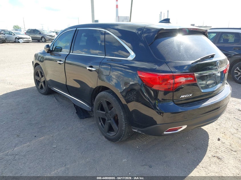 2016 Acura Mdx Technology Acurawatch Plus Packages/Technology Package