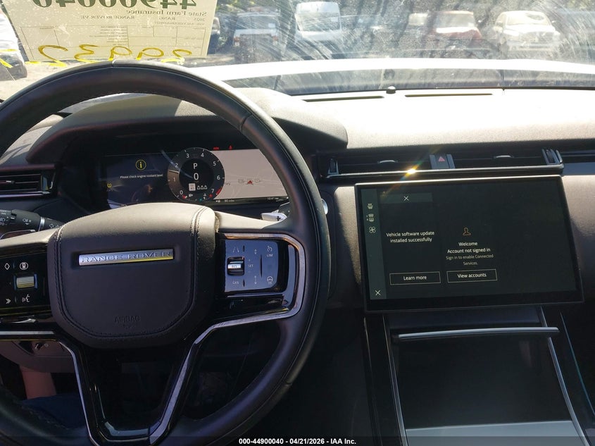 2025 Land Rover Range Rover Velar P250 S VIN: SALYJ2EX8SA399327 Lot: 44900040