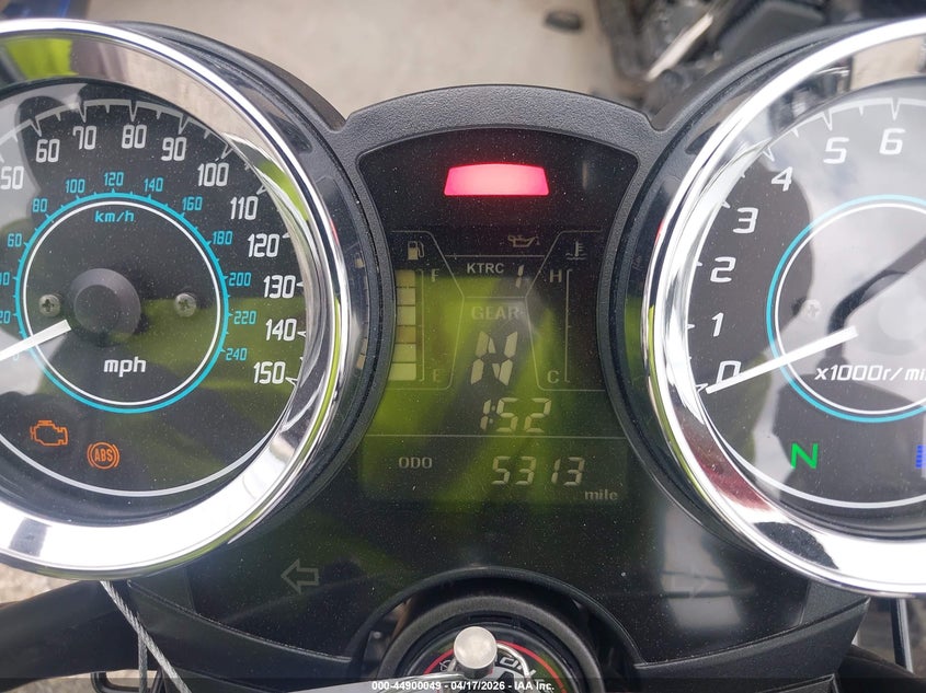 2025 Kawasaki Er650 R VIN: ML5ERER19SDAD6598 Lot: 44900049