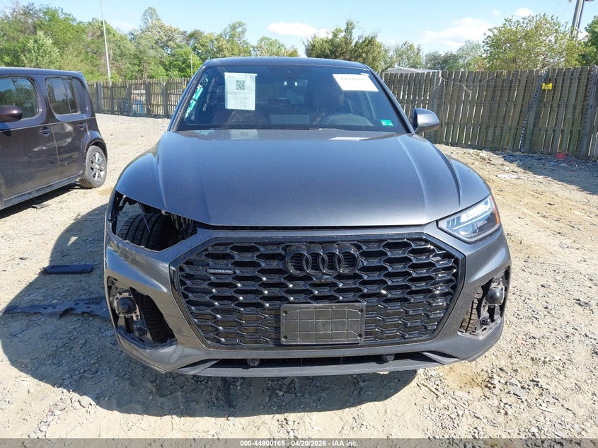 2023 Audi Q5 Sportback Premium Plus 45 Tfsi S Line Quattro S Tronic VIN: WA15AAFY2P2135401 Lot: 44900165
