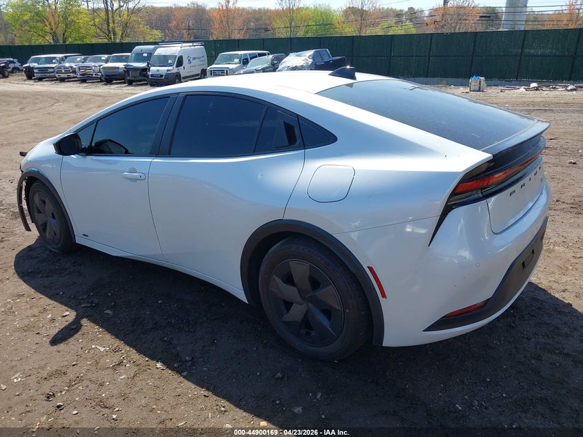 Vin: jtdadabu2t3036189, lot: 45397533, toyota prius le awd-e 20263