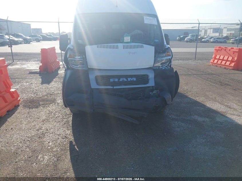 RAM PROMASTER 2500 2019 VIN 3C6TRVDG9KE526913