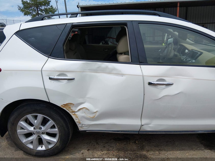 2013 Nissan Murano Sl VIN: JN8AZ1MU1DW209316 Lot: 44900237
