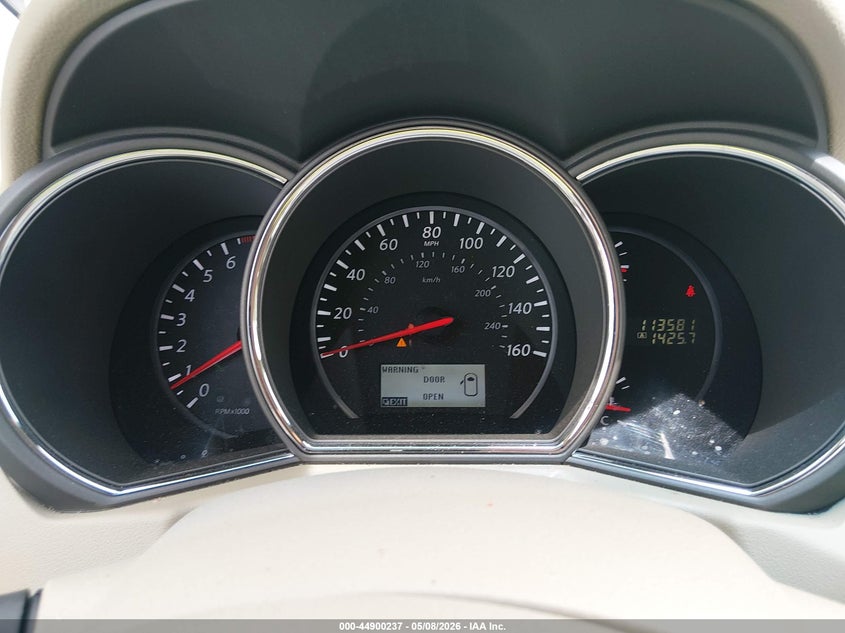 2013 Nissan Murano Sl VIN: JN8AZ1MU1DW209316 Lot: 44900237