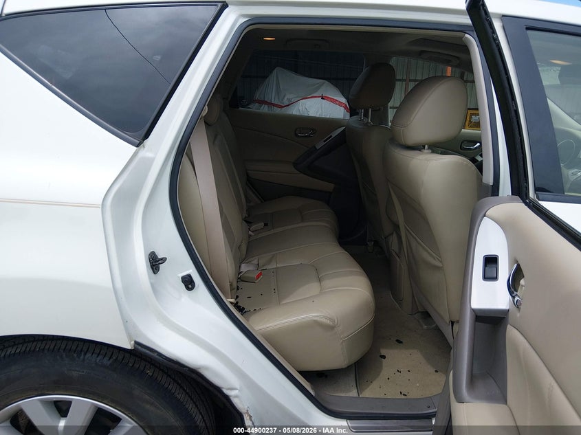 2013 Nissan Murano Sl VIN: JN8AZ1MU1DW209316 Lot: 44900237