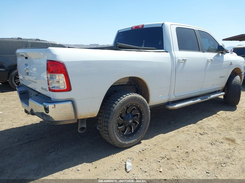 Vin: 3c6ur5dl9kg618996, lot: 45397682, ram 2500 big horn  4x4 6'4 box 20194