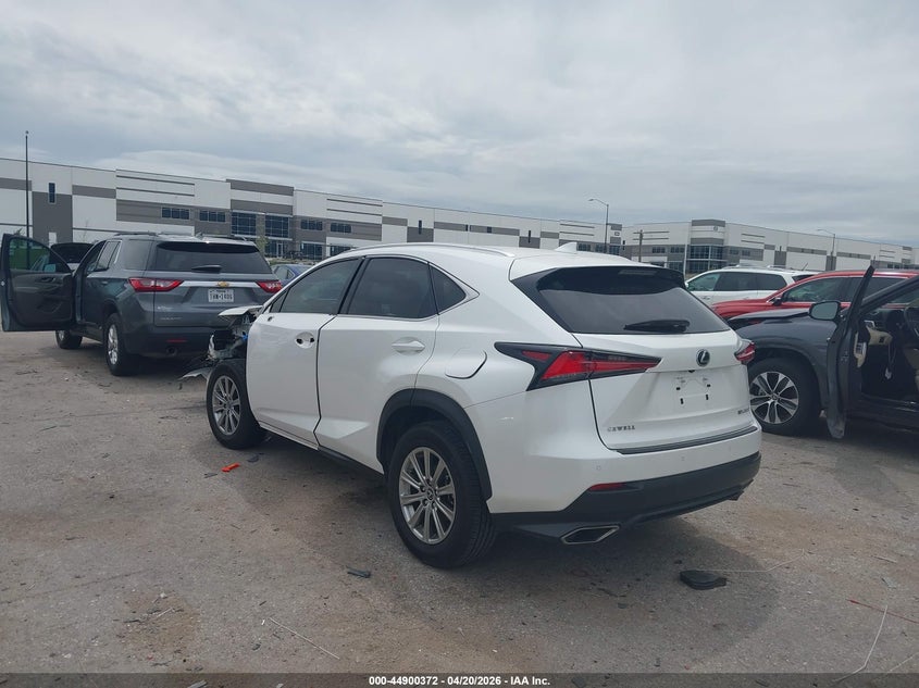 Vin: jtjdarbz0l2177619, lot: 45397736, lexus nx 300 20203