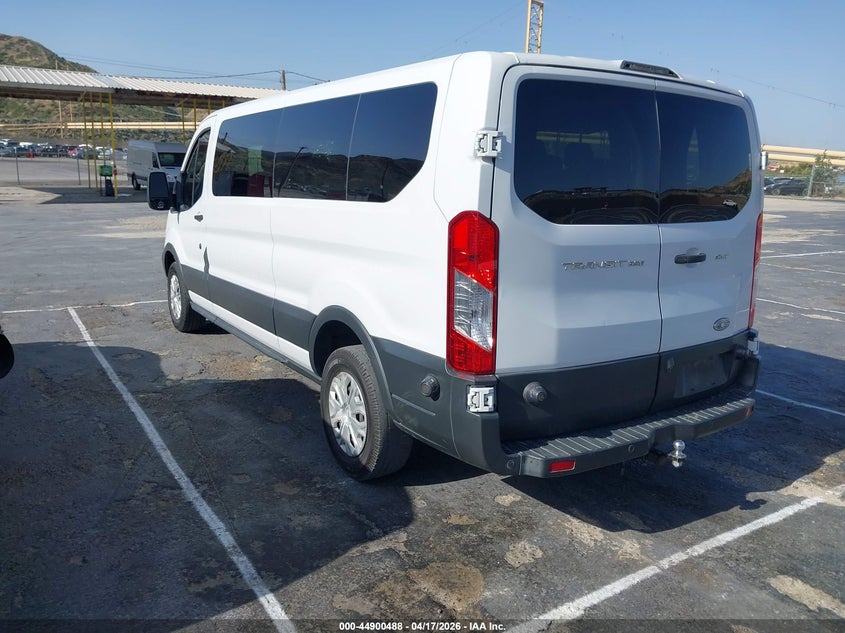 Vin: 1fbzx2zm4fka63284, lot: 45397852, ford transit-350 xlt 20153