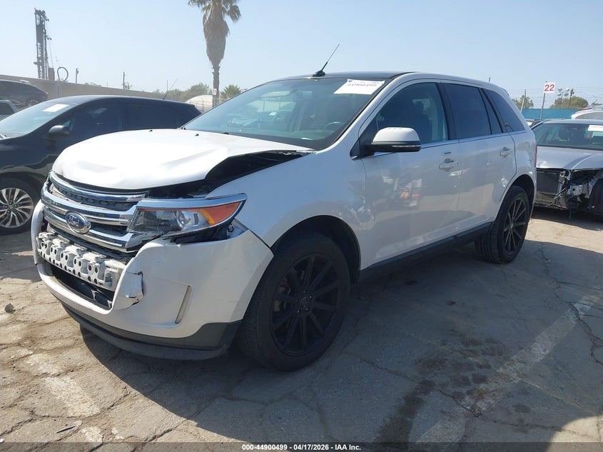 Vin: 2fmdk3kc6ebb65685, lot: 45397863, ford edge limited 20142