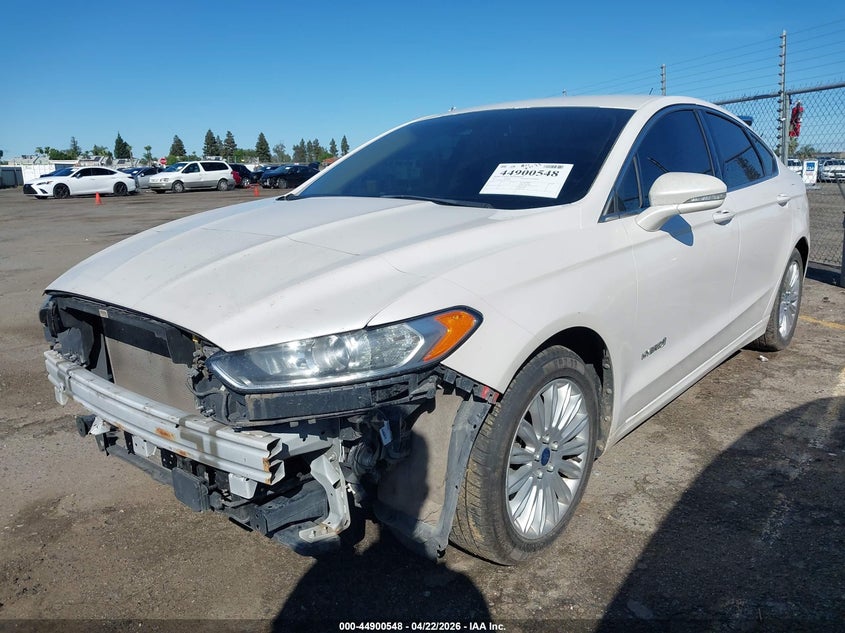 2013 Ford Fusion Hybrid Se 3FA6P0LU3DR157411 photo 1