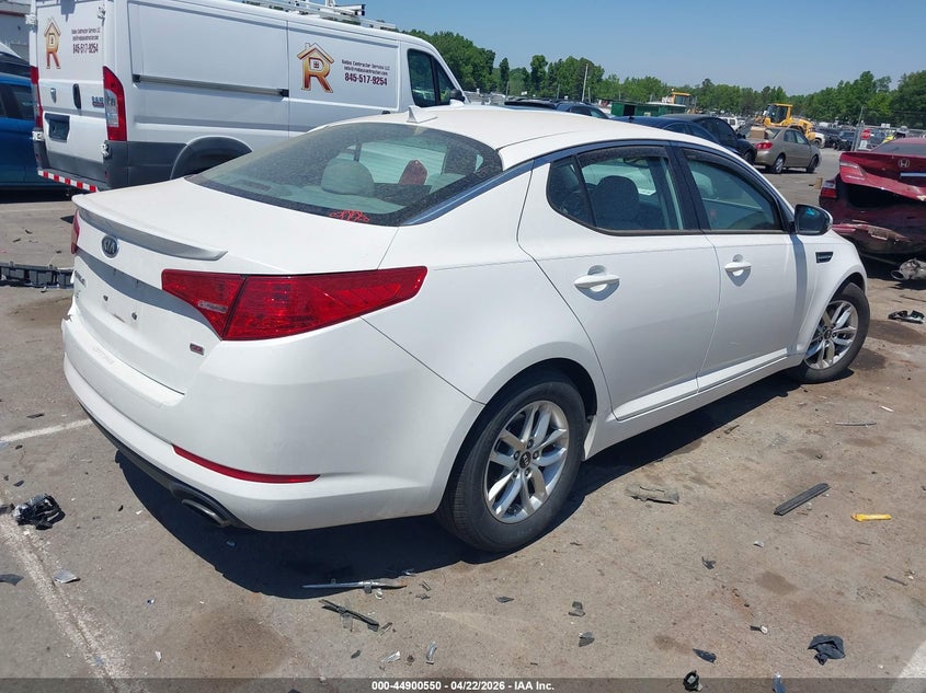 Vin: knagm4a75b5124676, lot: 45397914, kia optima lx 20114