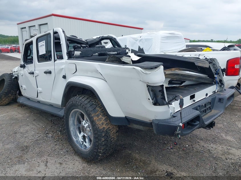 Vin: 1c6hjtfg0ll124298, lot: 45397950, jeep gladiator overland 4x4 20203