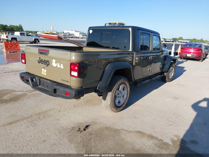 Vin: 1c6hjtag2ll170660, lot: 45397952, jeep gladiator sport s 4x4 20204