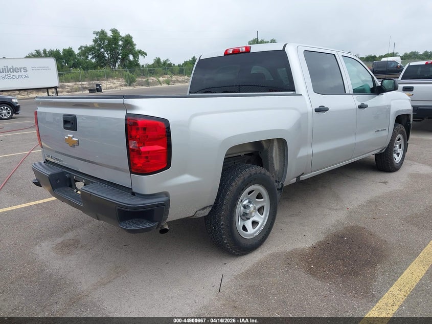 VIN 3GCPCNEH0JG329473 2018 CHEVROLET SILVERADO 1500 WT