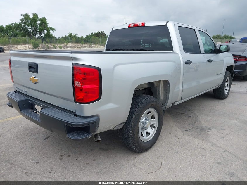 VIN 3GCPCNEH4JG324423 2018 CHEVROLET SILVERADO 1500 WT