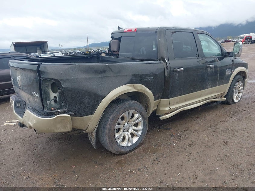 Vin: 1c6rr7pt7es197564, lot: 45398093, ram 1500 longhorn 20144