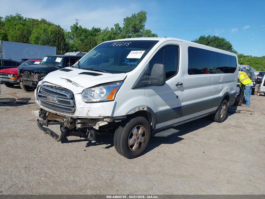 Vin: 1fbzx2yg1jkb06273, lot: 45398119, ford transit-350 xlt 20182
