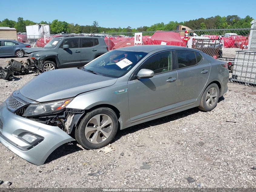 2015 Kia Optima Hybrid KNAGM4AD2F5089672 photo 1