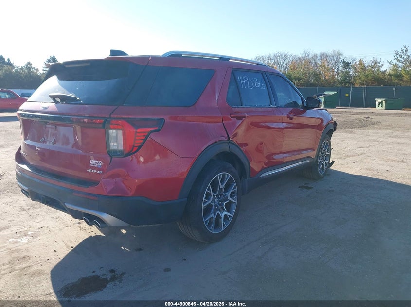 Vin: 1fmwk8hc2sgc29156, lot: 45398210, ford explorer platinum 20254