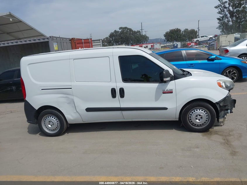 2017 Ram Promaster city 2.4 Ram Promaster City Tradesman white Lot 111044900877 Vin ZFBERFAB9H6D66858