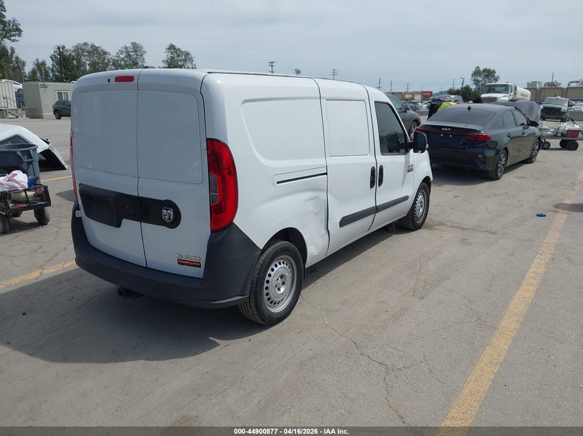 Vin: zfberfab9h6d66858, lot: 45398241, ram promaster city tradesman 20174