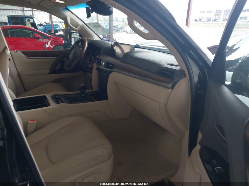 Vin: jtjhy7ax0k4309850, lot: 45398306, lexus lx 570 two-row 20193