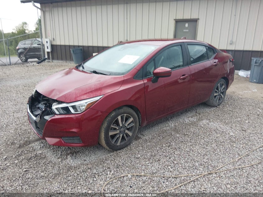 2021 NISSAN VERSA auction photo 2