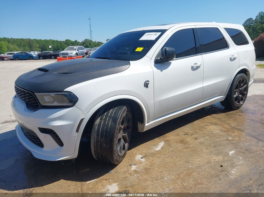 Vin: 1c4sdjh90mc762626, lot: 45398550, dodge durango srt hellcat awd 20212