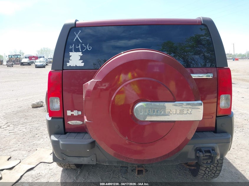 2007 Hummer H3 Suv VIN: 5GTDN13E378144436 Lot: 44901238