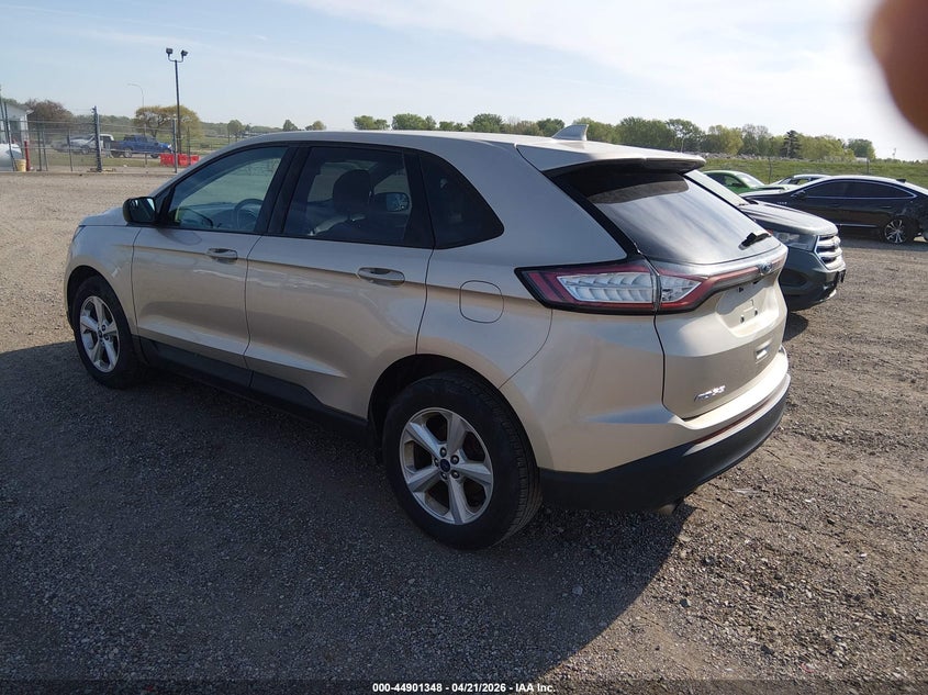 2017 FORD EDGE auction photo 3