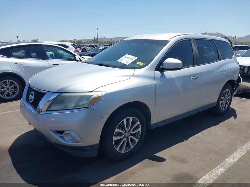 2014 Nissan Pathfinder S 5N1AR2MM8EC656032 photo 1