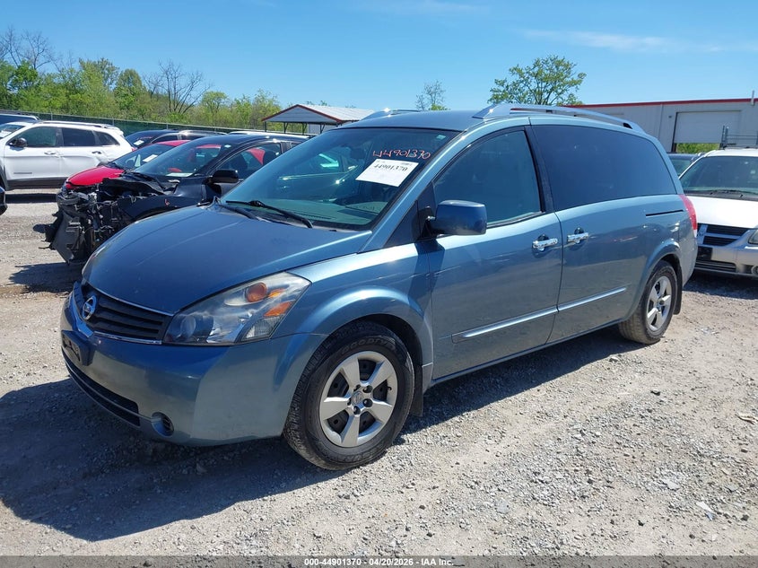 NISSAN QUEST 2009 VIN 5N1BV28U59N105545
