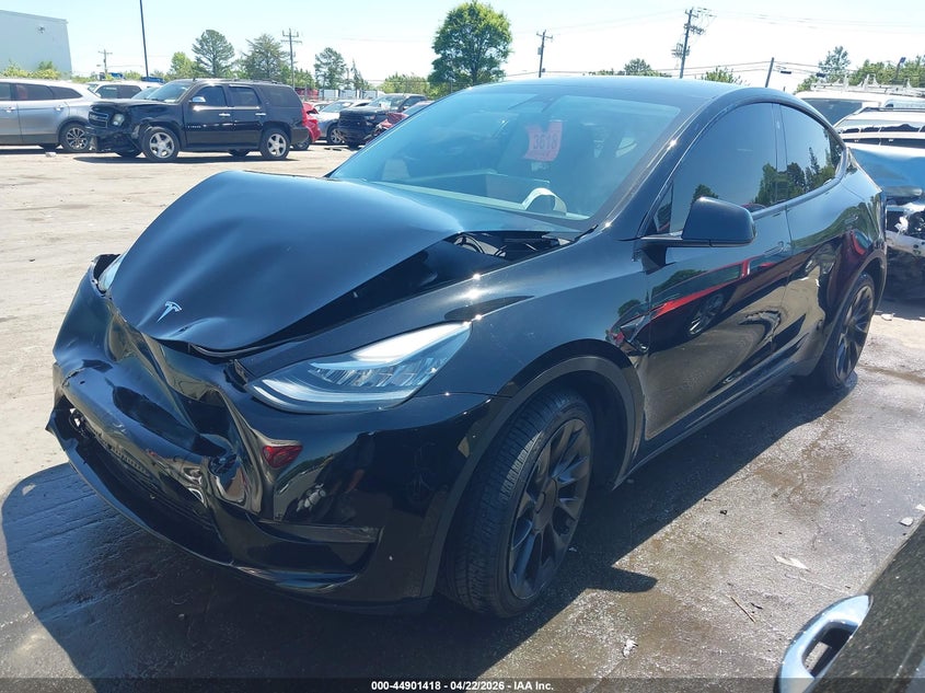2022 Tesla Model Y Long Range Dual Motor All-Wheel Drive 7SAYGDEE9NA005930 photo 1