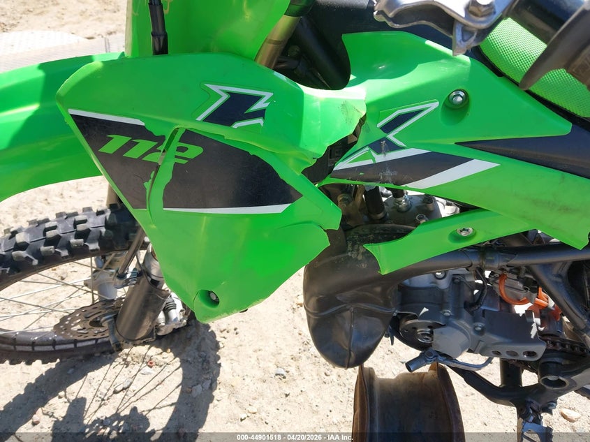 2023 Kawasaki Kx112 A VIN: JKBKXLAC5PA004957 Lot: 44901518