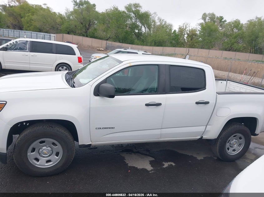 VIN 1GCGTBENXJ1270046 2018 CHEVROLET COLORADO WT