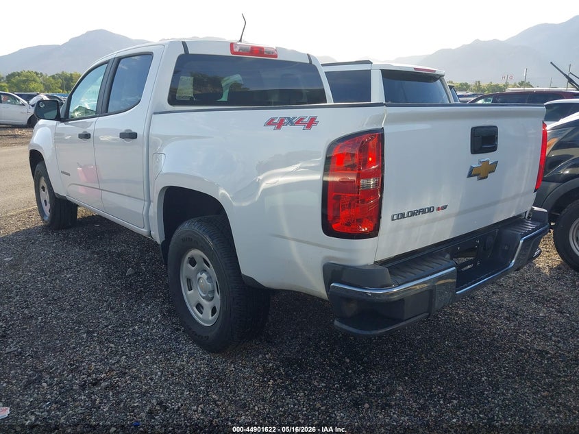 VIN 1GCGTBENXJ1270046 2018 CHEVROLET COLORADO WT
