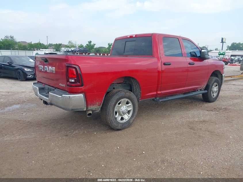 Vin: 3c6ur5cj6tg216175, lot: 45398997, ram 2500 tradesman  4x4 6'4 box 20264