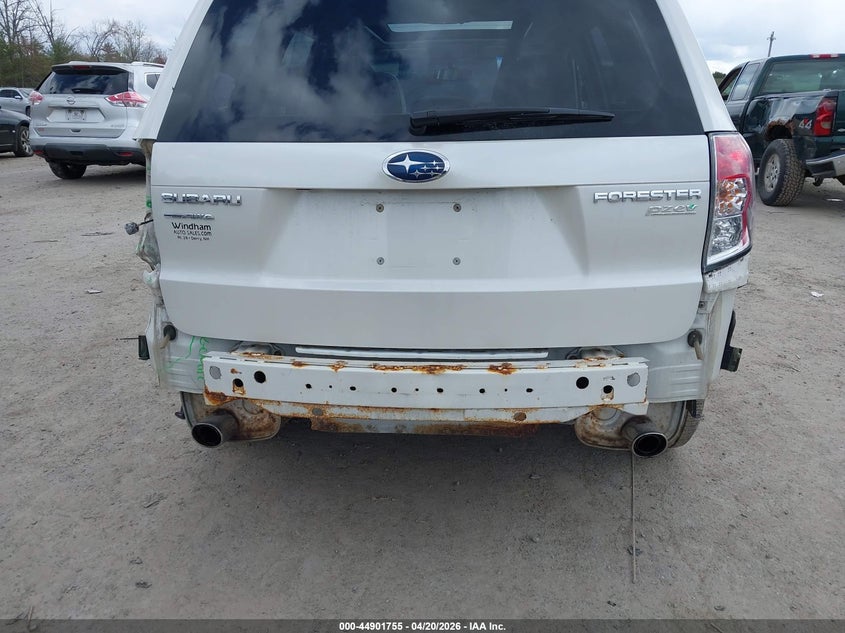 2011 Subaru Forester 2.5 2.5X Limited white Lot 111044901755 Vin JF2SHAEC6BH759509