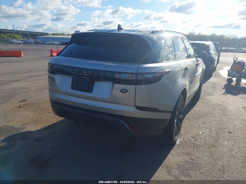 Vin: salyl2ex1ka779328, lot: 45399120, land rover range rover velar p250 r-dynamic se 20194