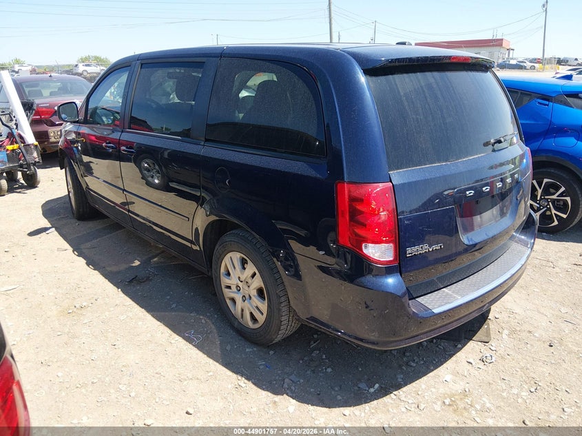 Vin: 2c4rdgbg6er352611, lot: 45399121, dodge grand caravan se 20143