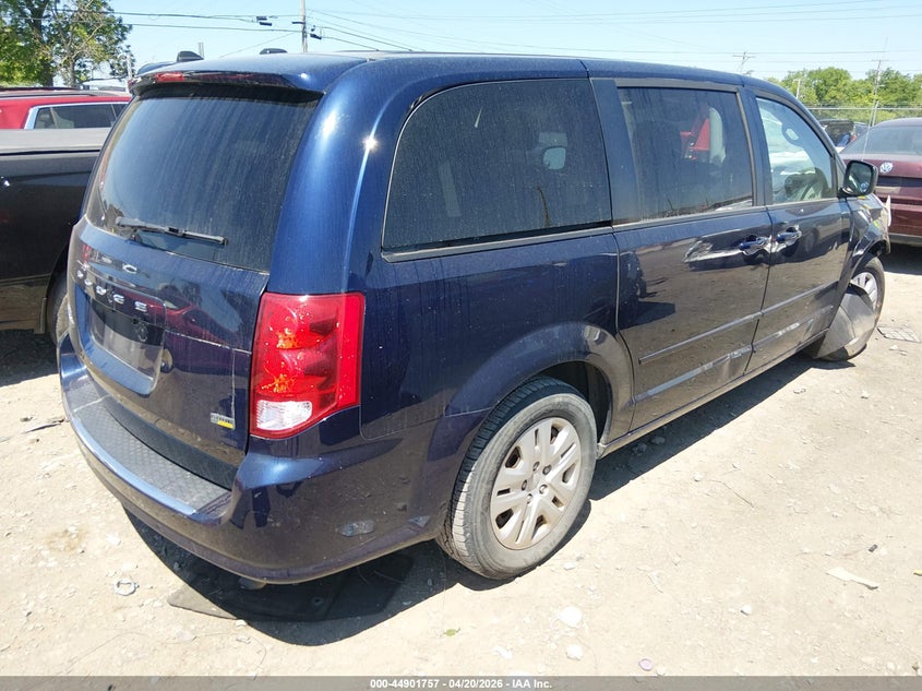 Vin: 2c4rdgbg6er352611, lot: 45399121, dodge grand caravan se 20144