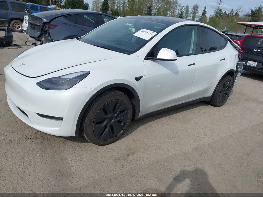 Vin: 7saygdee6sf305276, lot: 45399123, tesla model y long range dual motor all-wheel drive 20252