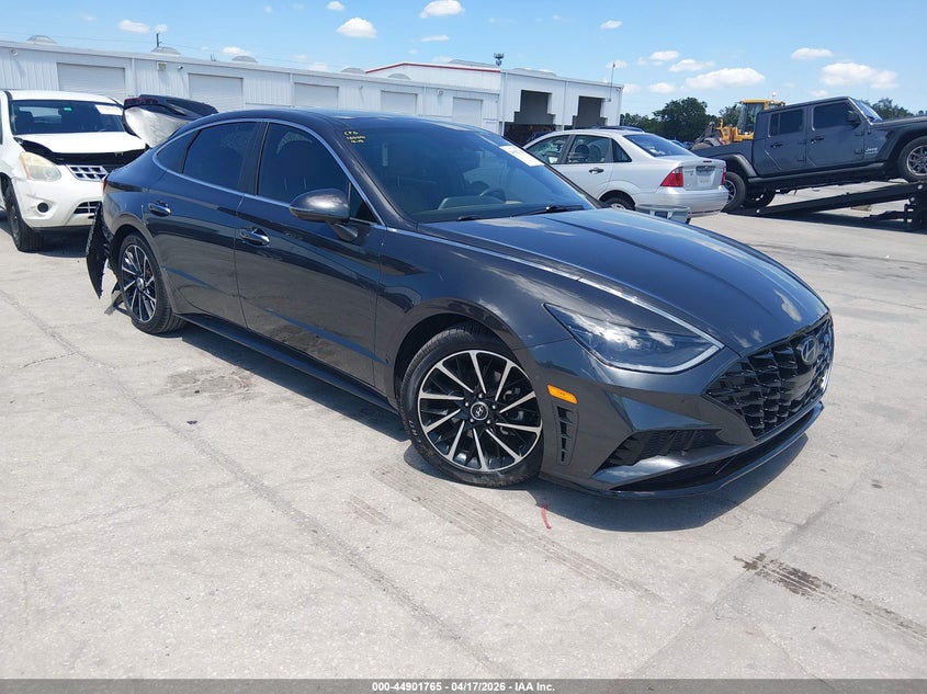 HYUNDAI SONATA 2021. Lot# 44901765. VIN 5NPEH4J24MH097511. Photo 1