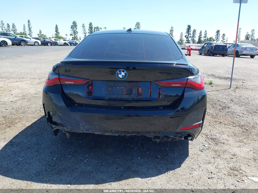 2024 BMW I4 Gran Coupe Edrive40 VIN: WBY73AW01RFT00772 Lot: 44901791